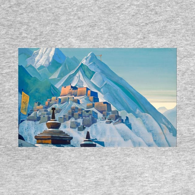 Tibetan Monastery by Nicholas Roerich by Star Scrunch